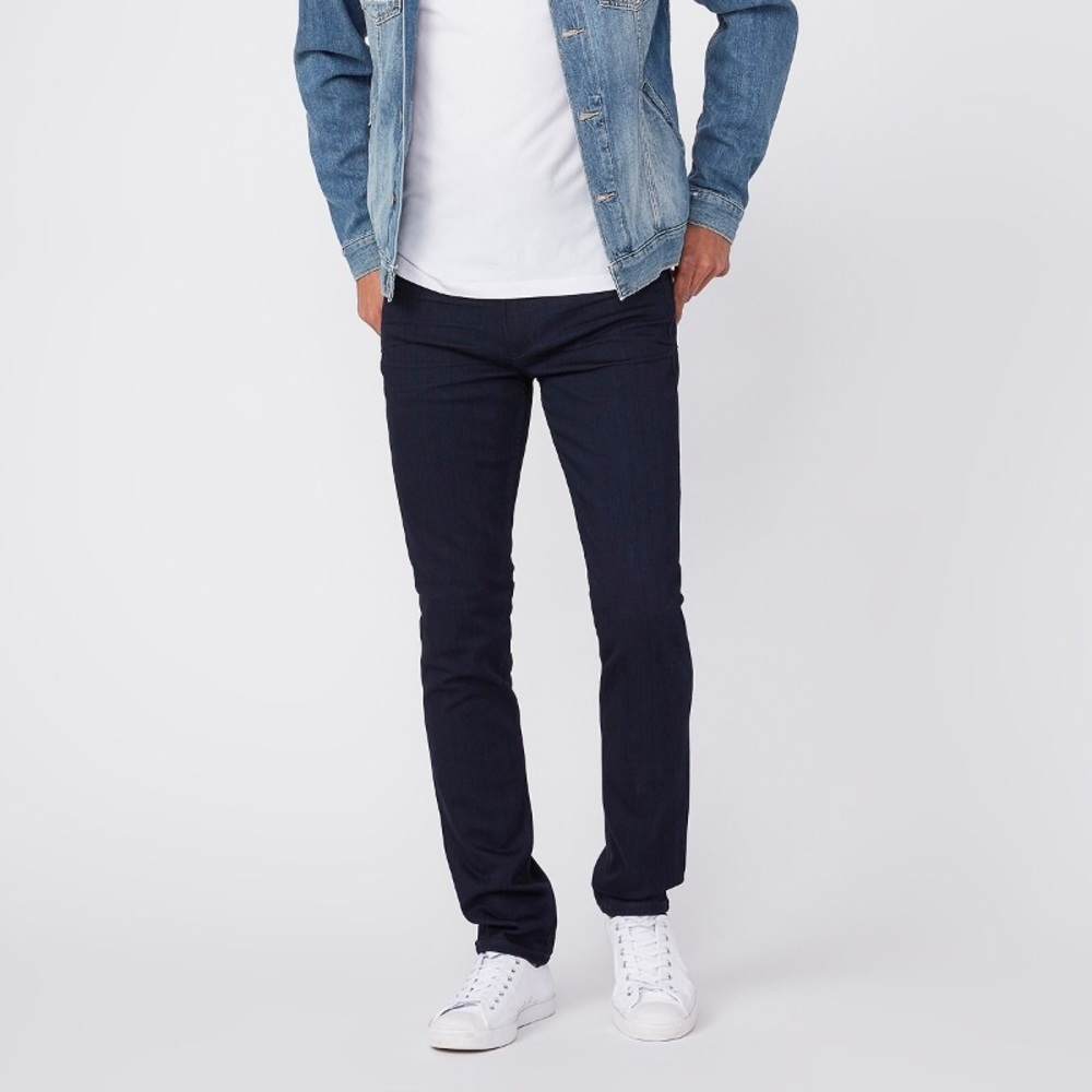 PAIGE Men’s Lennox - Inkwell Skinny Jeans